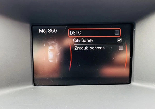 Volvo S60 cena 38900 przebieg: 209000, rok produkcji 2011 z Karlino małe 781